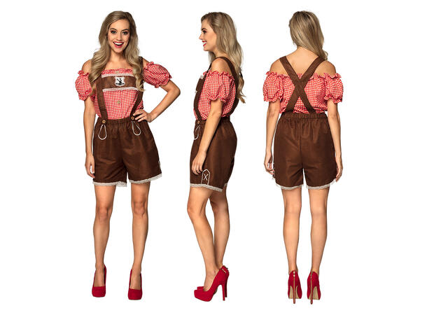Oktoberfest Shorts m/seler - Bettina 1 Damekostyme - Str 40-42 