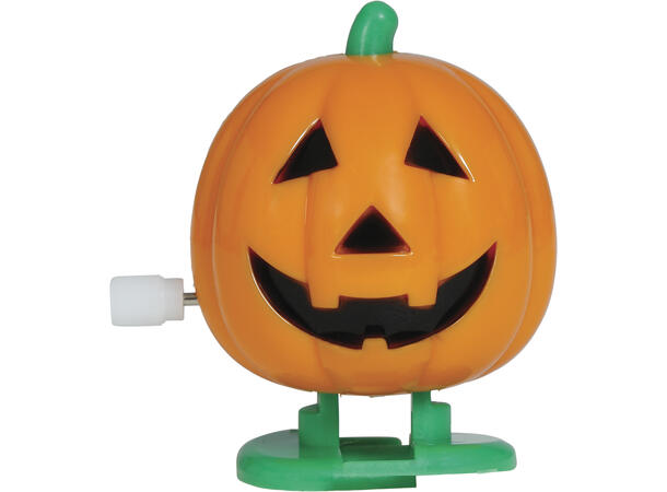 Opptrekkbare gresskar - Oransje Display med 12 gresskar - 5,5cm 