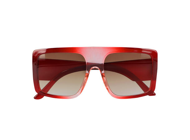 Partybriller - Vintage - Røde 1 Par briller i plast 