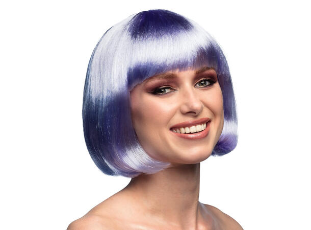 Parykk -  Cabaret - Lilla m/lugg 1 Dameparykk - Onesize 