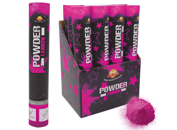 Powder canon (30gr) - Neon Rosa - UV 1 Pulverkanon (maisstivelse) - 30cm 