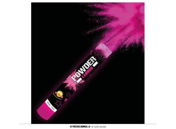Powder canon (30gr) - Neon Rosa - UV 1 Pulverkanon (maisstivelse) - 30cm 