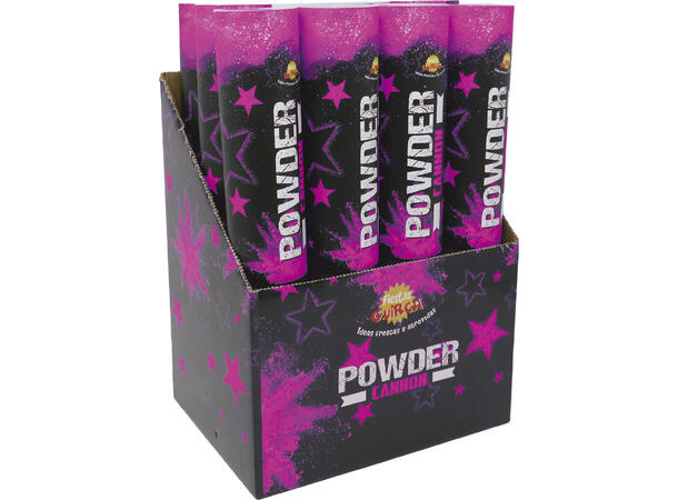 Powder canon (30gr) - Neon Rosa - UV 1 Pulverkanon (maisstivelse) - 30cm 