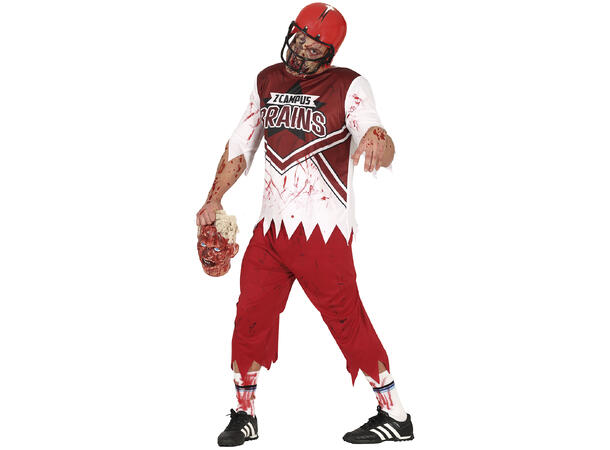 Rugby zombie 1 Kostyme til herre - 52-54 (L) 