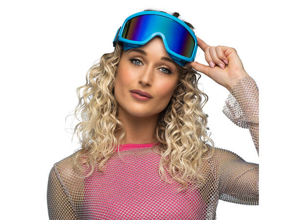 Skibriller - Neon UV - 4 farger Ass 1 Par skibriller i plast 