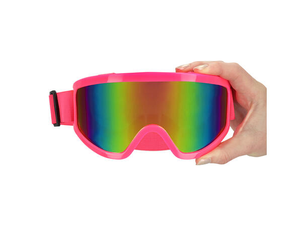 Skibriller - Neon UV - 4 farger Ass 1 Par skibriller i plast 