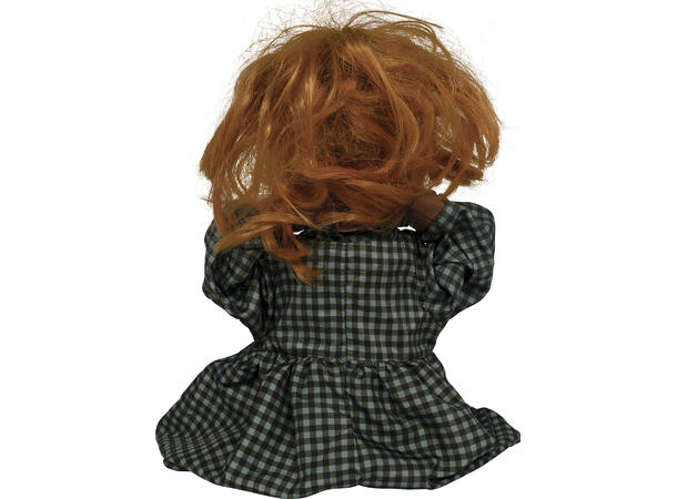 Skrekkfigur - Dukke sittende 1 Figur m/lyd/lys/begegelse - 40cm 