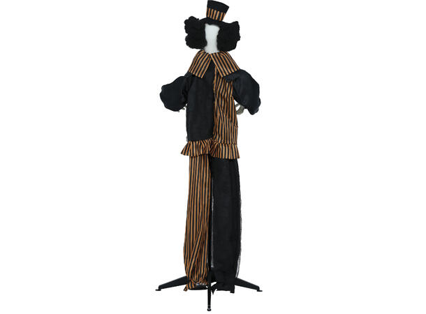 Skrekkfigur - Klovn på stativ 1 Figur m/lyd/lys/begegelse - 170cm 