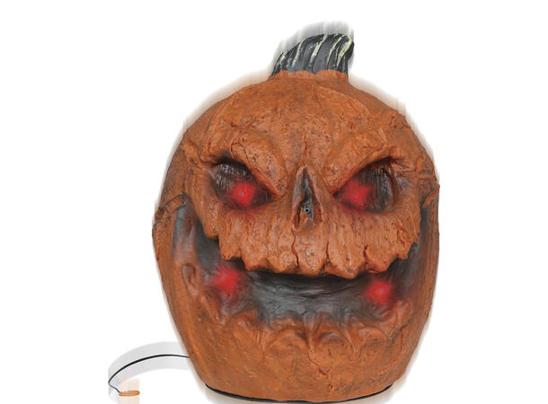 Skrekkfigur - Snakkende gresskar 1 Figur m/lyd/lys/begegelse - 30cm 