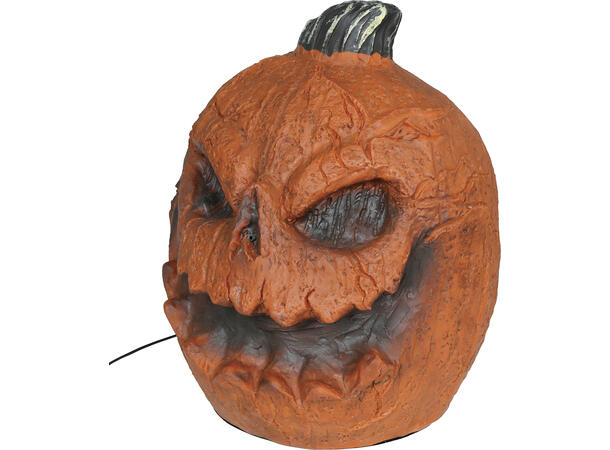 Skrekkfigur - Snakkende gresskar 1 Figur m/lyd/lys/begegelse - 30cm 