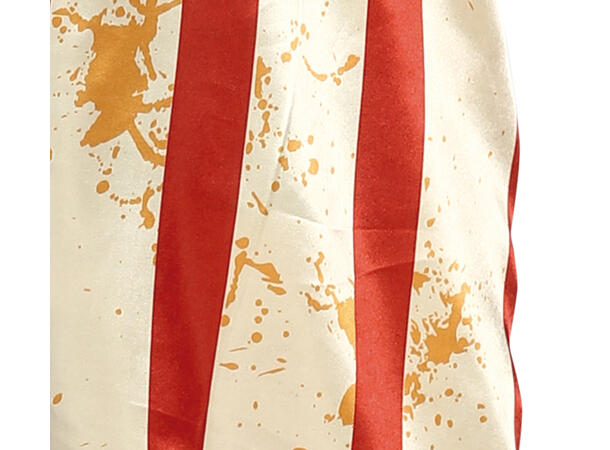 Skummel Klovn - Patriot - Rød/Hvit/Blå 1 Barnekostyme - Str 5-6 År 