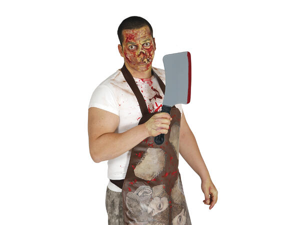 Slaktekniv 1 Våpen i PVC - 33cm 