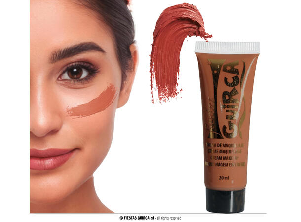 Sminkekrem - Brun 1 Tube sminkekrem - 20ml 