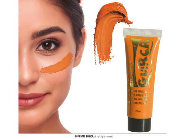 Sminkekrem - Oransje 1 Tube sminkekrem - 20ml 