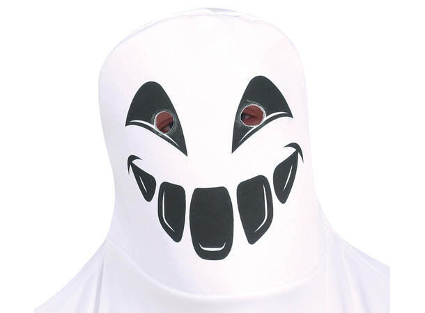 Spøkelse - Hvitt laken - Unisex 1 Kostyme til barn - 10-12 år (147 cm) 