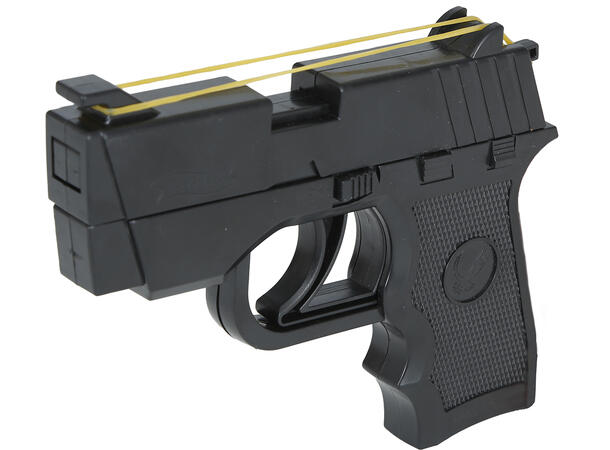 Strikkpistol 1 Pistol i plast - 17cm 