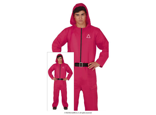 THE GAMER - Rød - Mann 1 Kostyme til herre - 46-48 (S) 