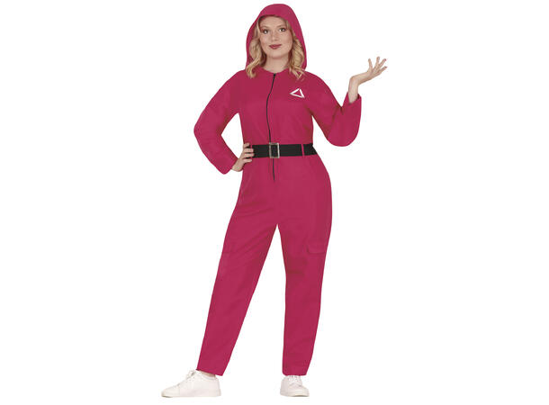 THE GAMER - rød - Dame 1 Kostyme til dame - 44-46 (XL) 