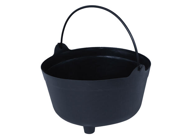 Trick or Treat - Heksegryte sort 1 Gryte i plast - 24cm 