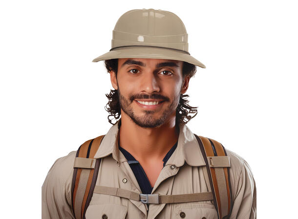 Tropehjelm - baige 1 Hjelm i plast til voksen - Onesize 