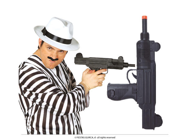 UZI - Maskinpistol 1 Maksinpistol i plast - 38cm 