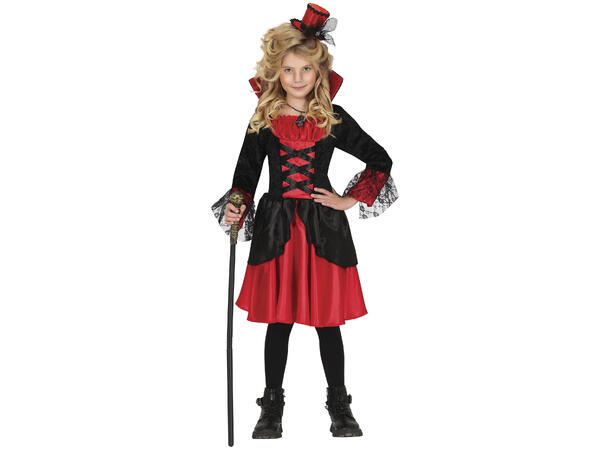 Vampyrjente 1 Kostyme til barn - 3-4 år (105cm) 