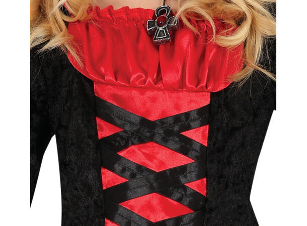 Vampyrjente 1 Kostyme til barn - 3-4 år (105cm) 