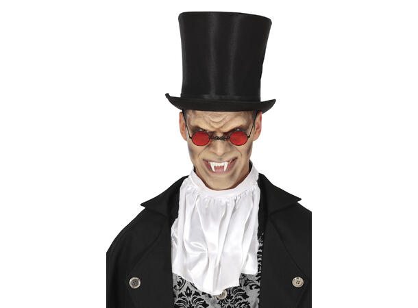 Vampyrtenner lange - hvite 1 sett vampyrtenner 