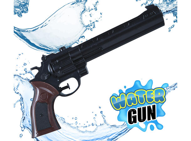 Vannpistol - Colt - Sort/brun 1 Lekepistol i plast - 30cm 