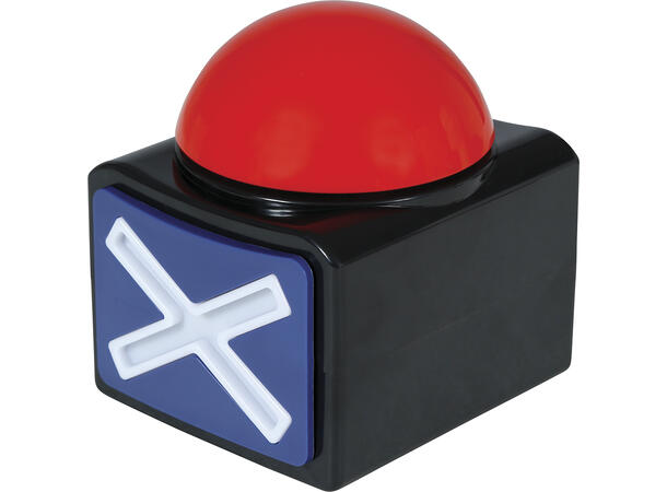 X-faktor - Buzzer m/lyd 1 Buzzer - 10x8cm 