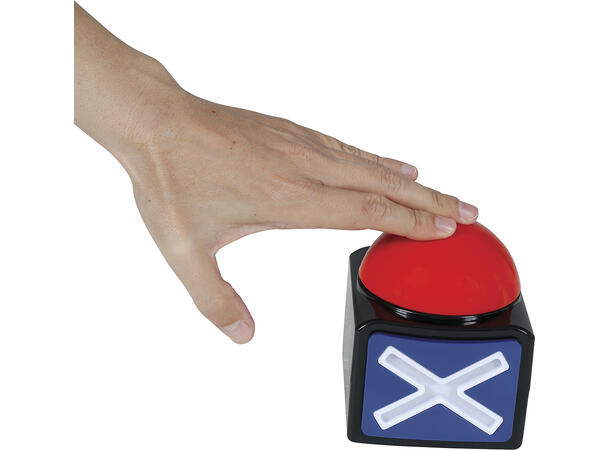 X-faktor - Buzzer m/lyd 1 Buzzer - 10x8cm 