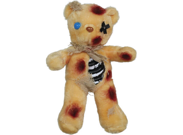 Zombie teddybjørn 1 Figur - 31cm 