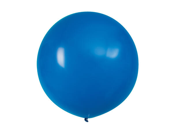 Ballonger - Lys+Mørk Turkis og Mørk Blå 3 Gummiballonger - 60cm (24")