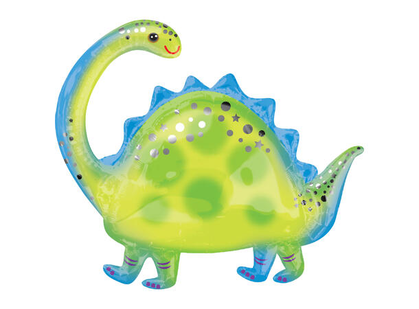 Brontosaurus 1 Stor folieballong med form - 81x68cm 