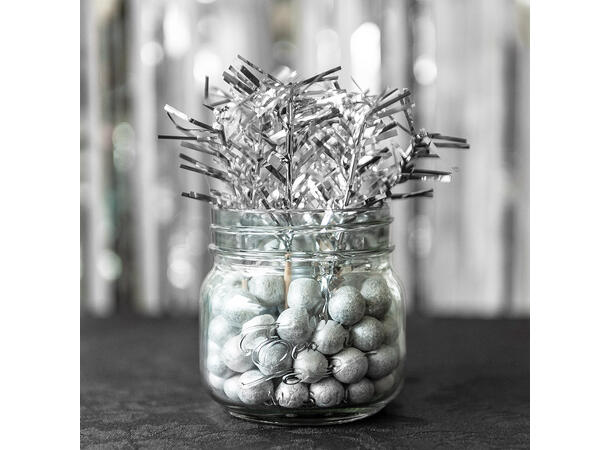 Coctailpinner - Sølv frynser 20 Cocktailpinner - 10cm 