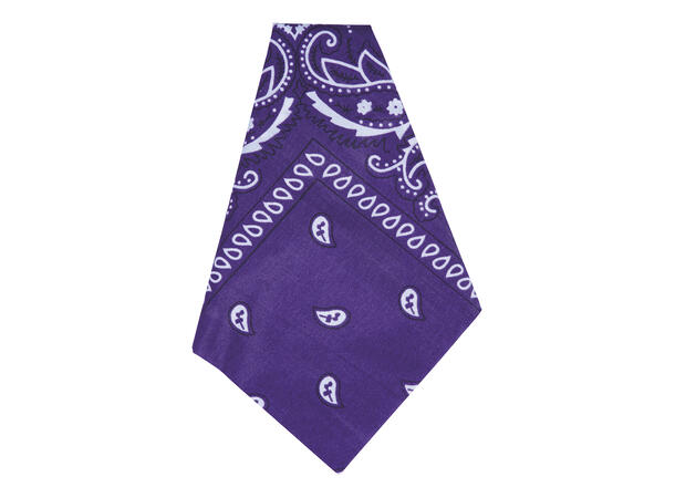 Denim halsskjerf/bandana - Lilla 1 Halskjerf i polyester 