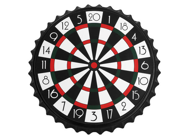 Drikkelek - Dart & Shot Innhold Dartbrett (25cm) 6 Ølkorker