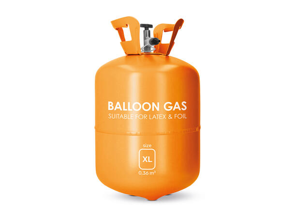 Heliumtank - XL 1 Tank - 50 x 23cm Ballonger (Ca 360l) 