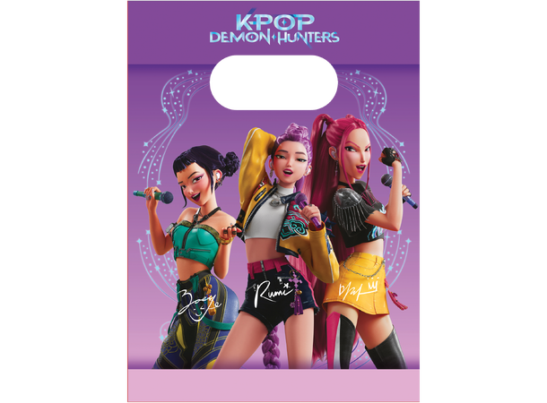 K-Pop Demon Hunters 4 FSC - Papir godteposer 