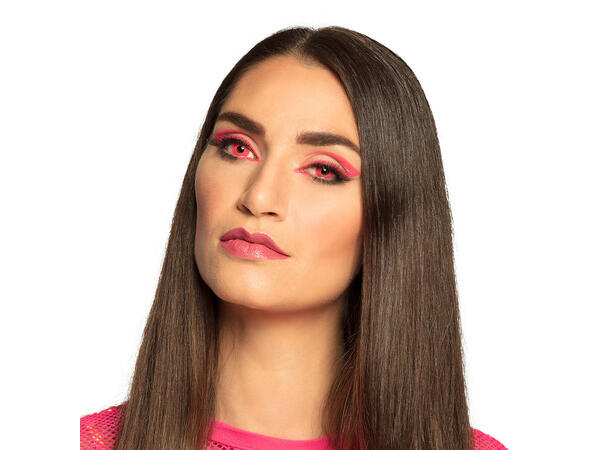 Kontaklinser - UV-lys rosa 1-måneds kontaklinser