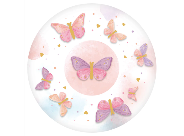 Sommerfugl pastel - Cupcakeformer 60 Cupcakeformer - 3,2x5cm