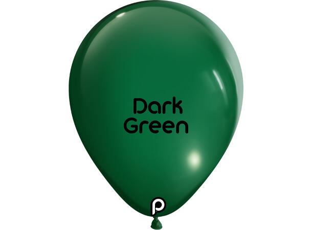 11R - Dark Green 100 Gummiballonger - 28cm (11")