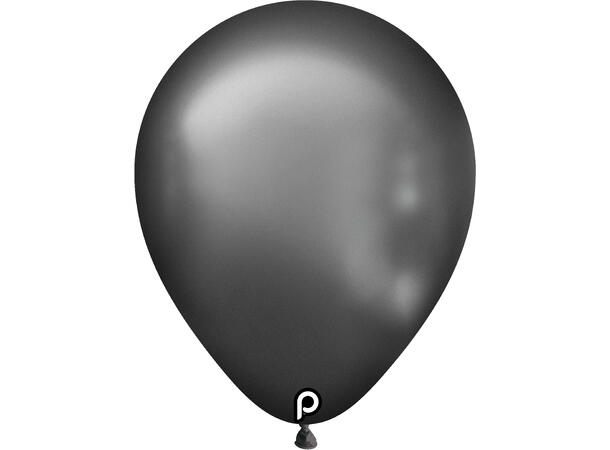 18R - Glam TM Charcoal 25 Gummiballonger - 45cm (18")