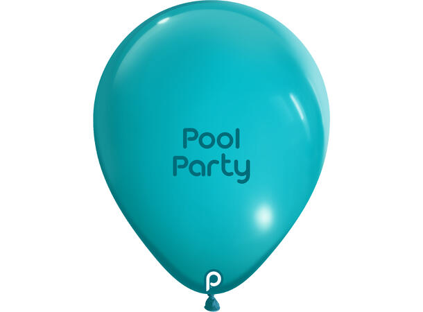 18R - Pool Party 25 Gummiballonger - 45cm (18") 