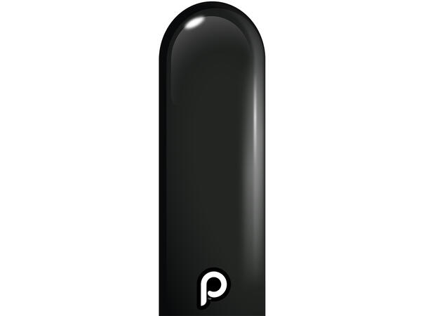 260P - Black 50 Gummiballonger til figurer - Neck up