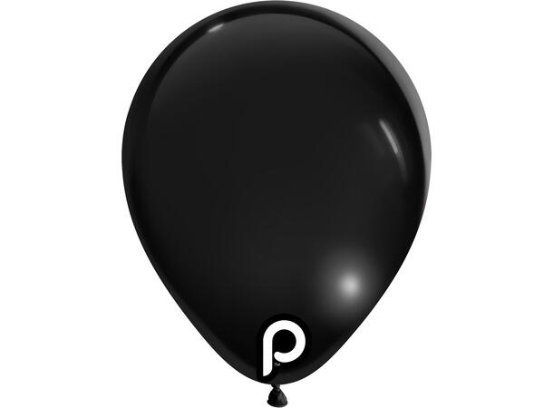 5R - Black 100 Gummiballonger - 13cm (5")