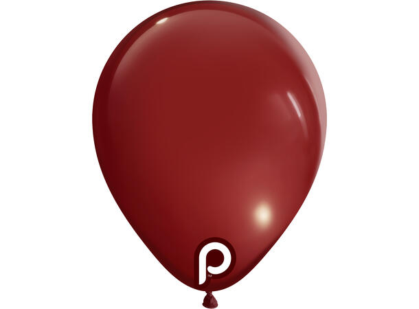 5R - Burgundy 100 Gummiballonger - 13cm (5")
