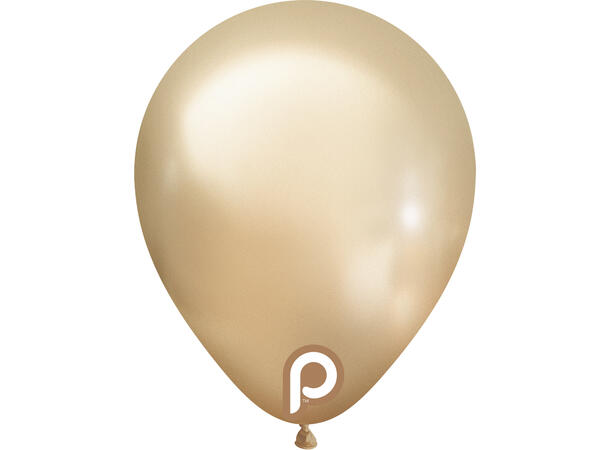 5R - Glam TM Champagne 100 Gummiballonger - 13cm (5")