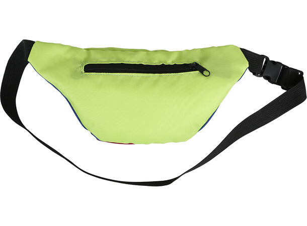 90-talls sett - Rosa/Gul/Bjlå 1 Caps og magetaske 