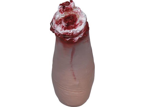 Avkappet fot - Blodig 1 Dekorasjon i lateks - 31cm 